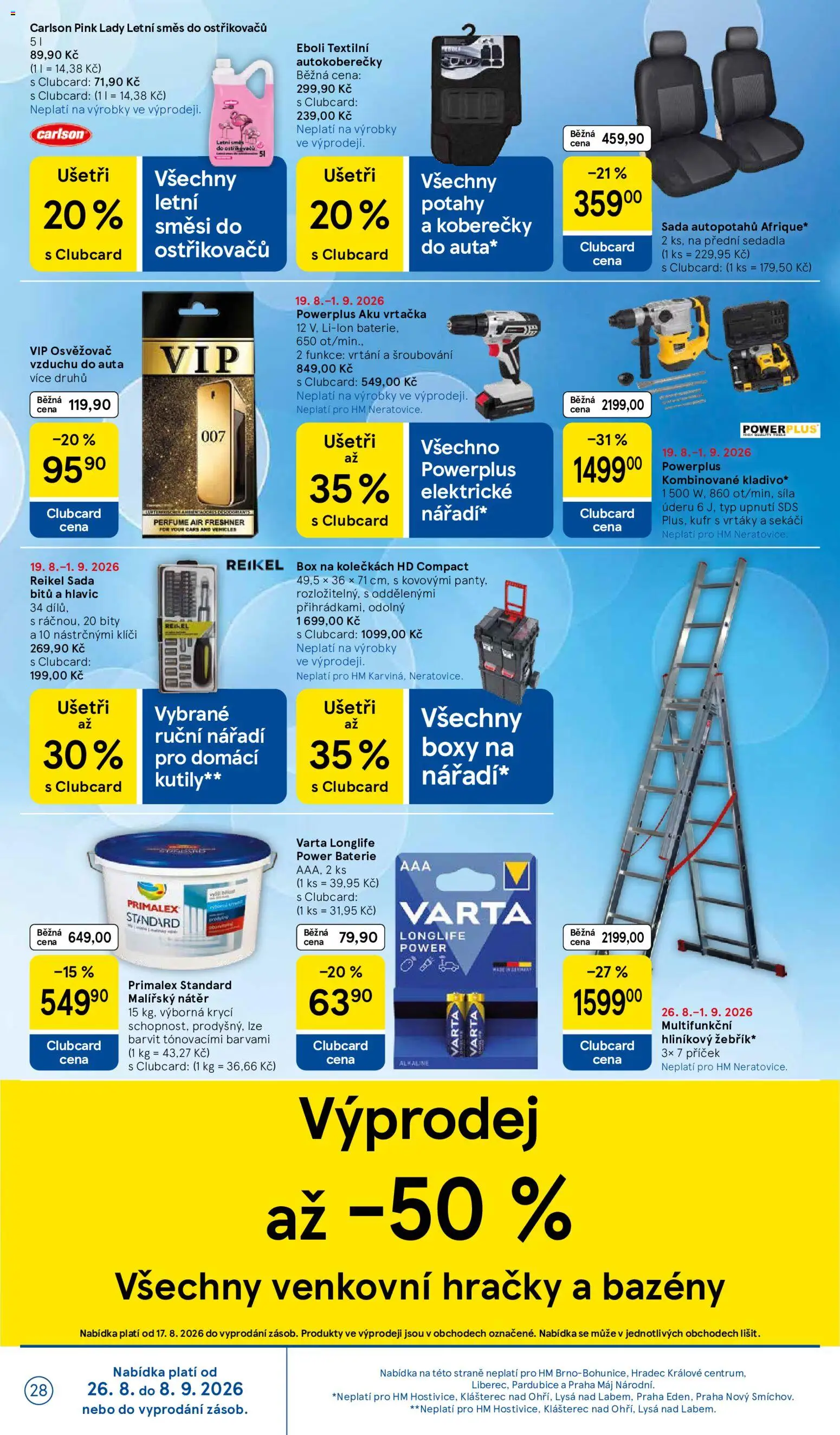 Tesco leták - Hypermarket od 26.08.2026 | Strana: 28