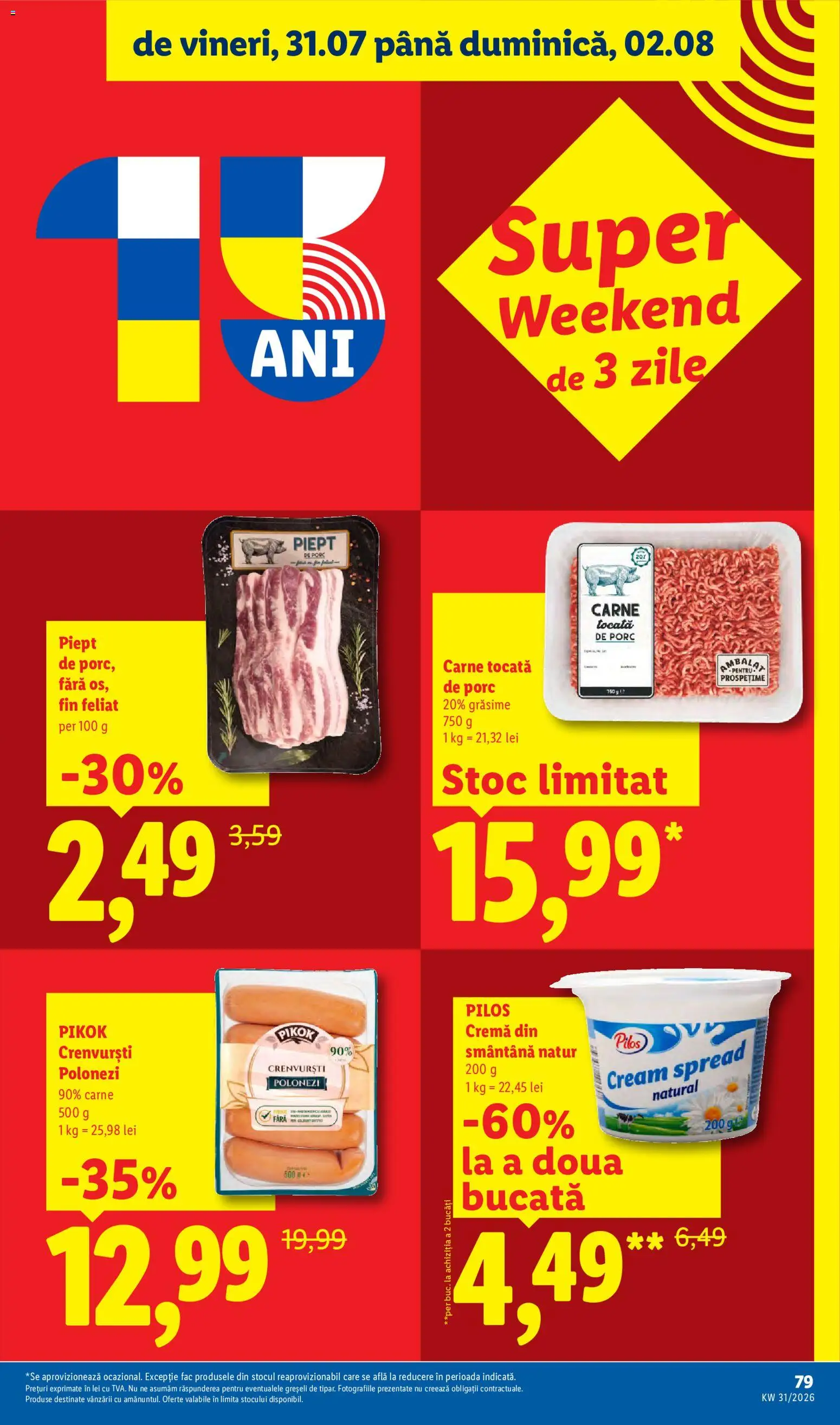 Noul catalog Lidl – valabil de la 27.07.2026 | Pagină: 79