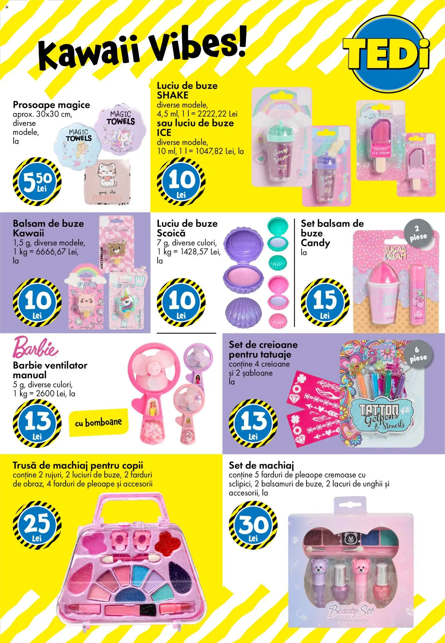 Noul catalog TEDi – valabil de la 14.08.2026 | Pagină: 16 | Produse: Magic, Machiaj, Balsam de buze, Shake
