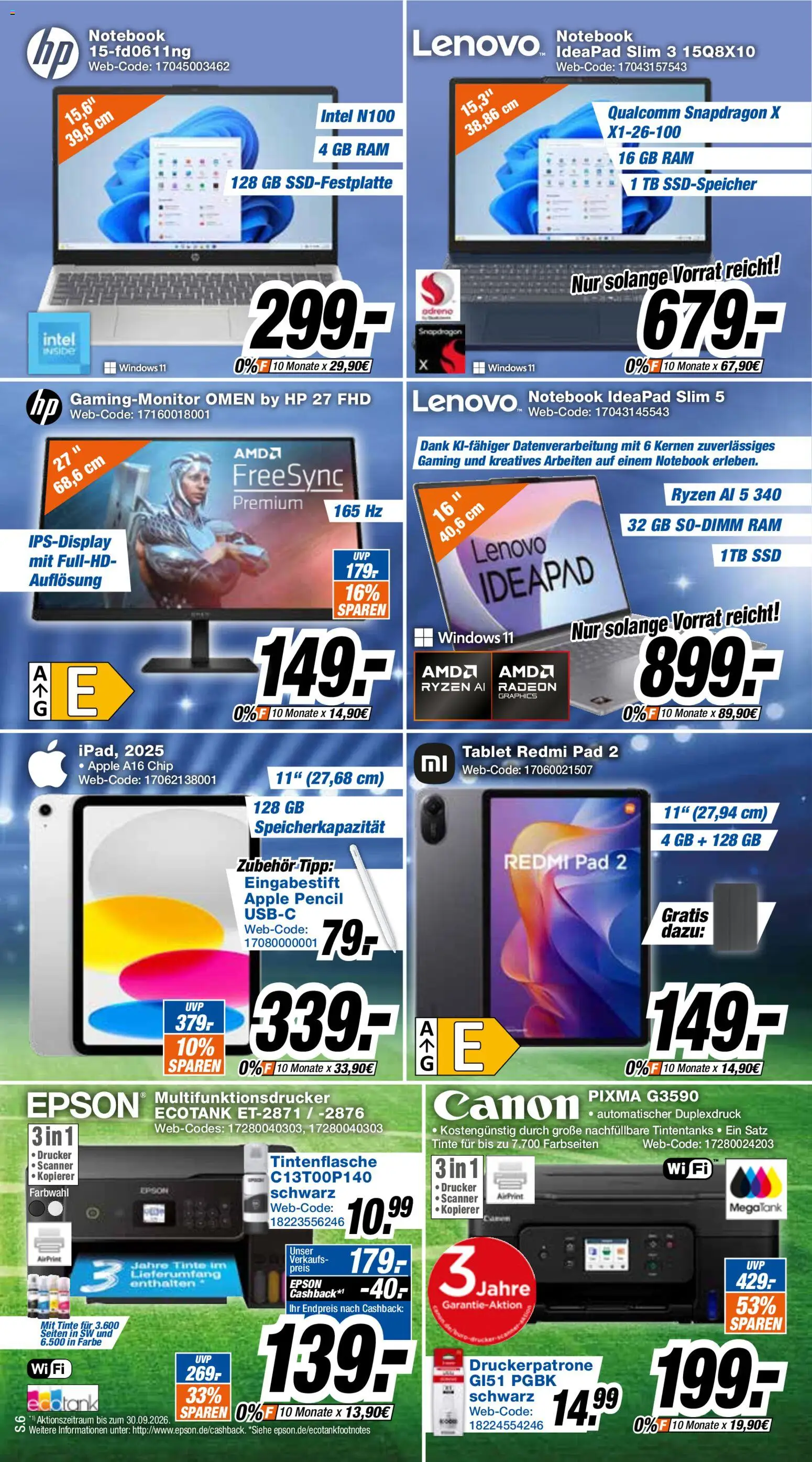 Expert Prospekt 	 – gültig ab 18.05.2026 | Seite: 6 | Produkte: Epson, Apple, Notebook, Drucker