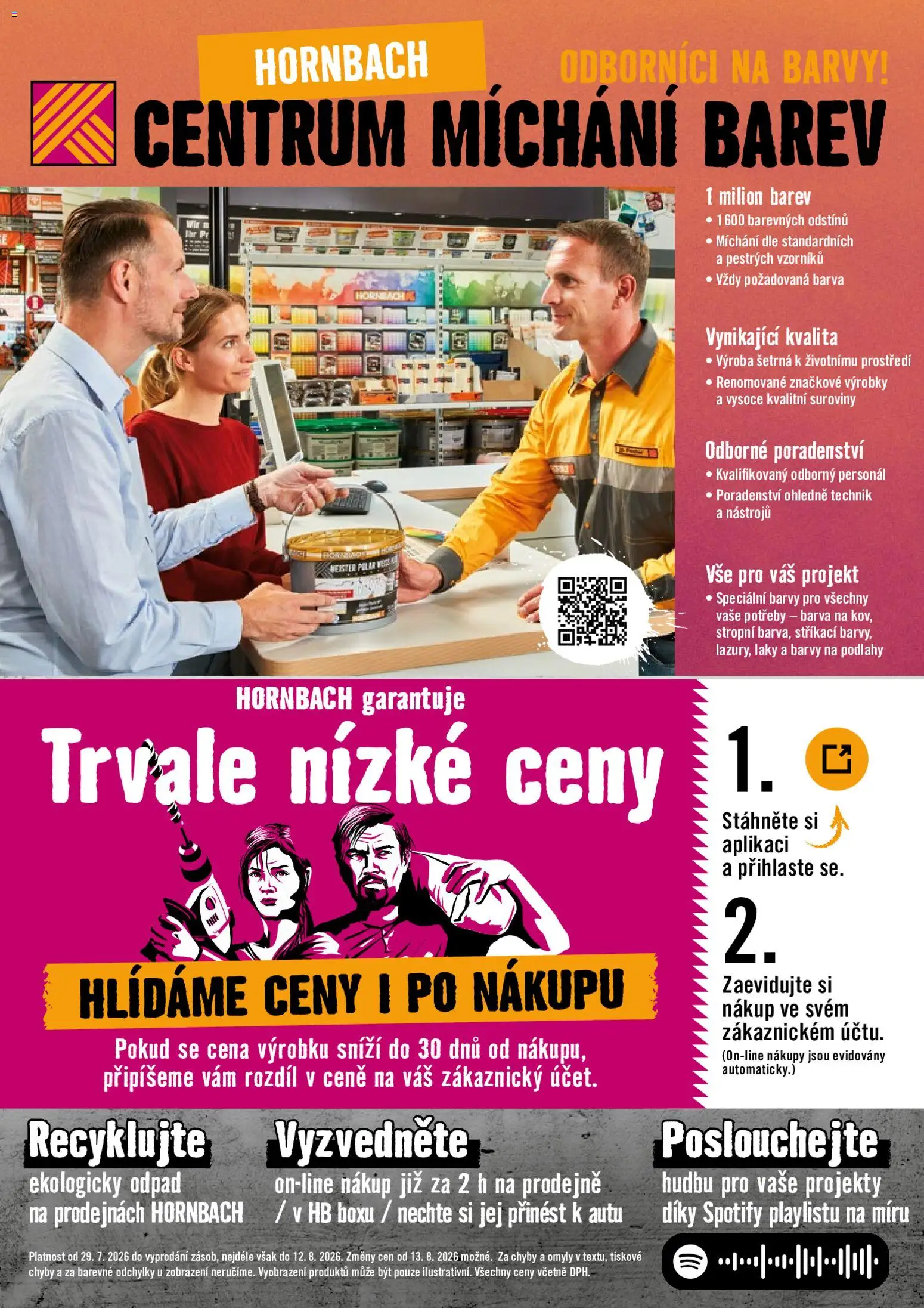 HORNBACH leták - Míchání barev od 29.07.2026 | Strana: 10 | Produkty: Barvy
