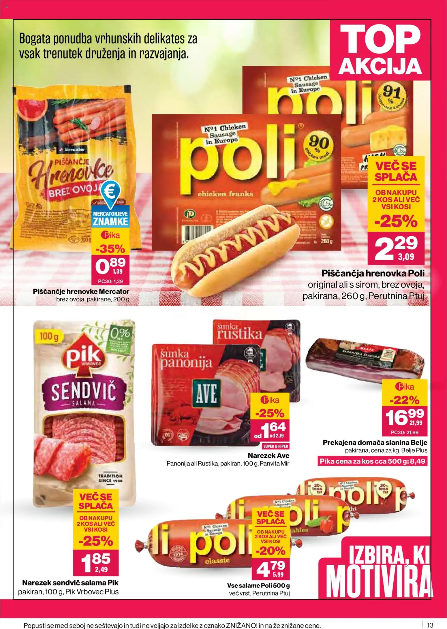 Novi Mercator katalog ponudbe – veljaven od 04.06.2026 | Stran: 13