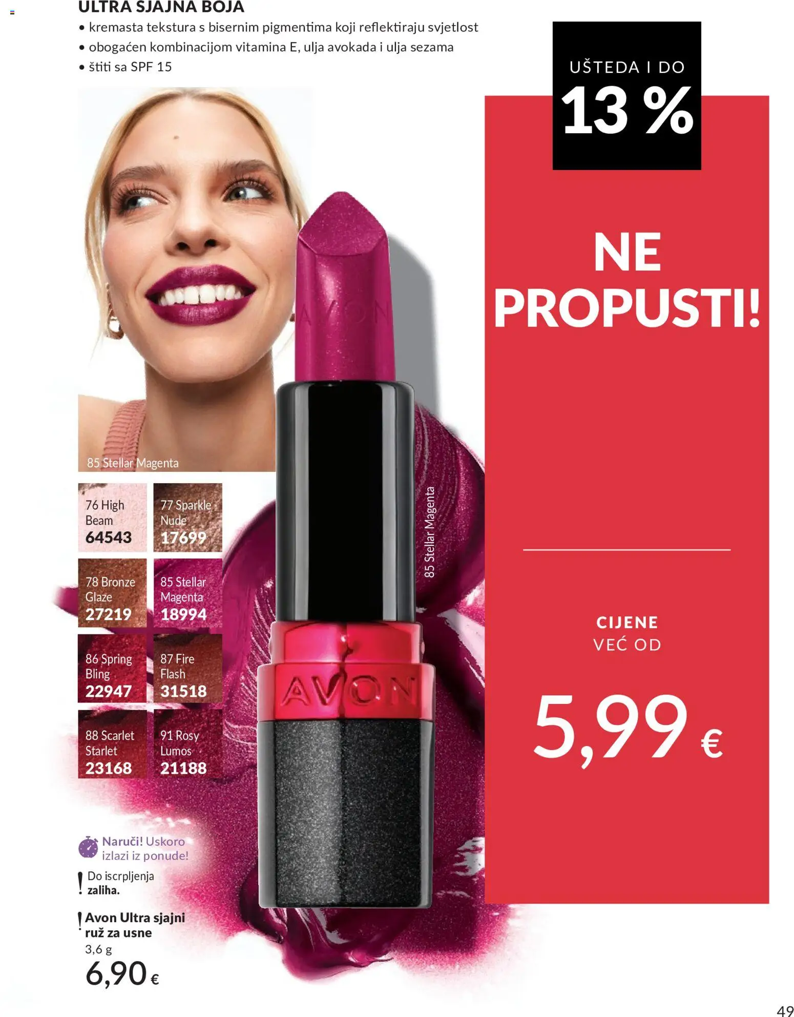 Avon katalog | vrijedi od 01.05.2026 | Stranica: 49