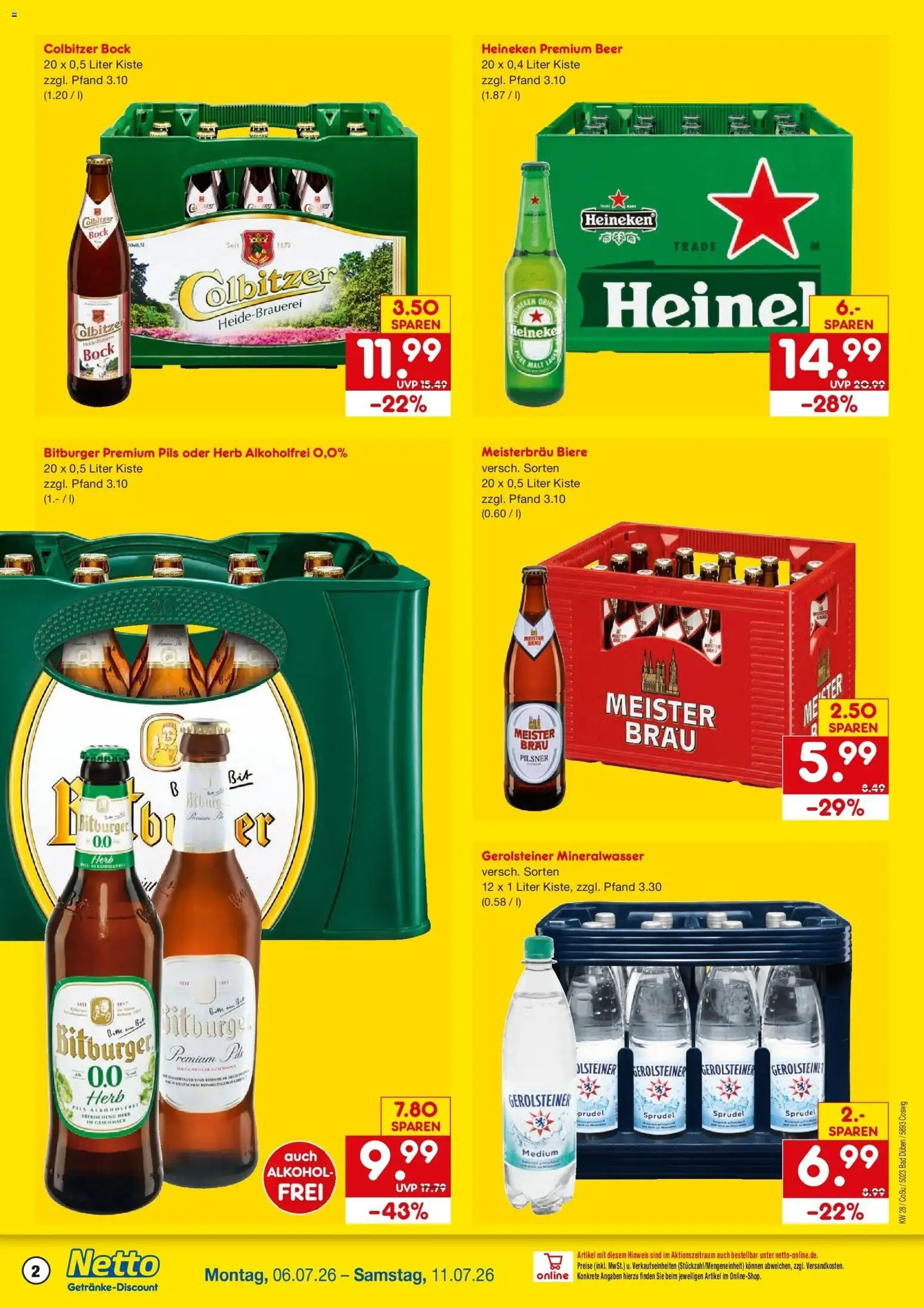 Netto Marken-Discount - Netto: Getränkeangebote – gültig ab 05.07.2026 | Seite: 2