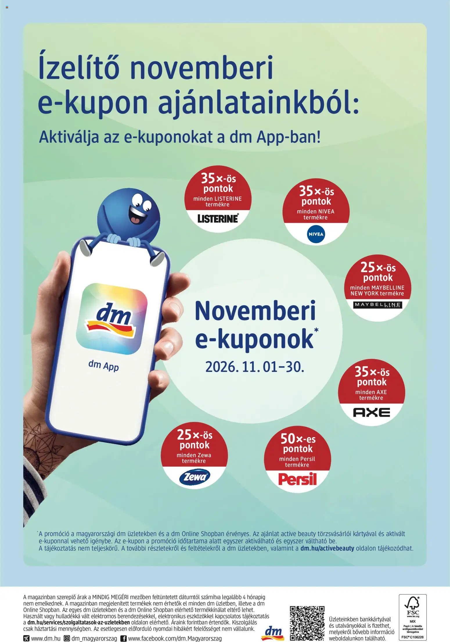 DM Drogerie Markt akciós ujság - amely érvényes a következő dátumtól: 2026.10.29. | Oldal: 24