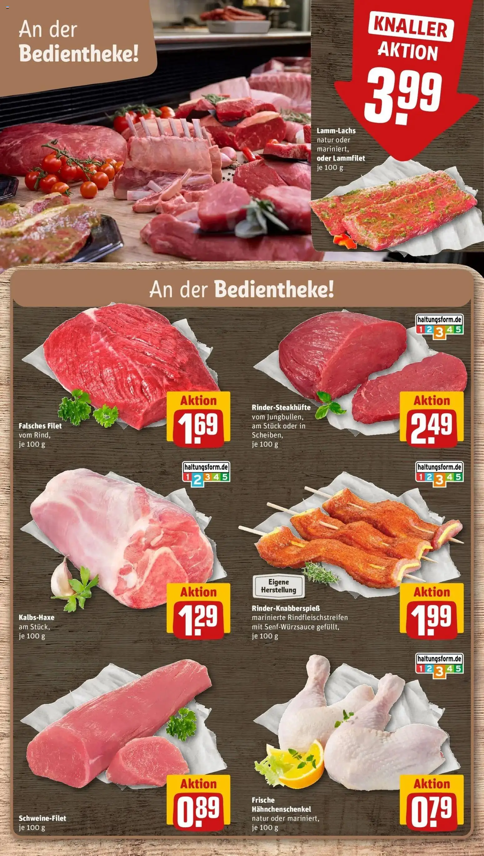 REWE Prospekt ab 14.09.2026 zum Blättern » Angebote | Seite: 6 | Produkte: Hahnchenschenkel, Schweinefilet