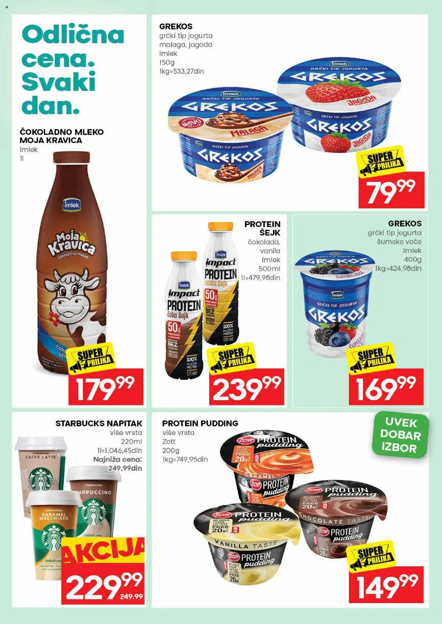 Roda katalog - važi od 06.08.2026 | Strana: 18 | Proizvode: Protein, Čokoladno mleko, Jagoda, Mleko