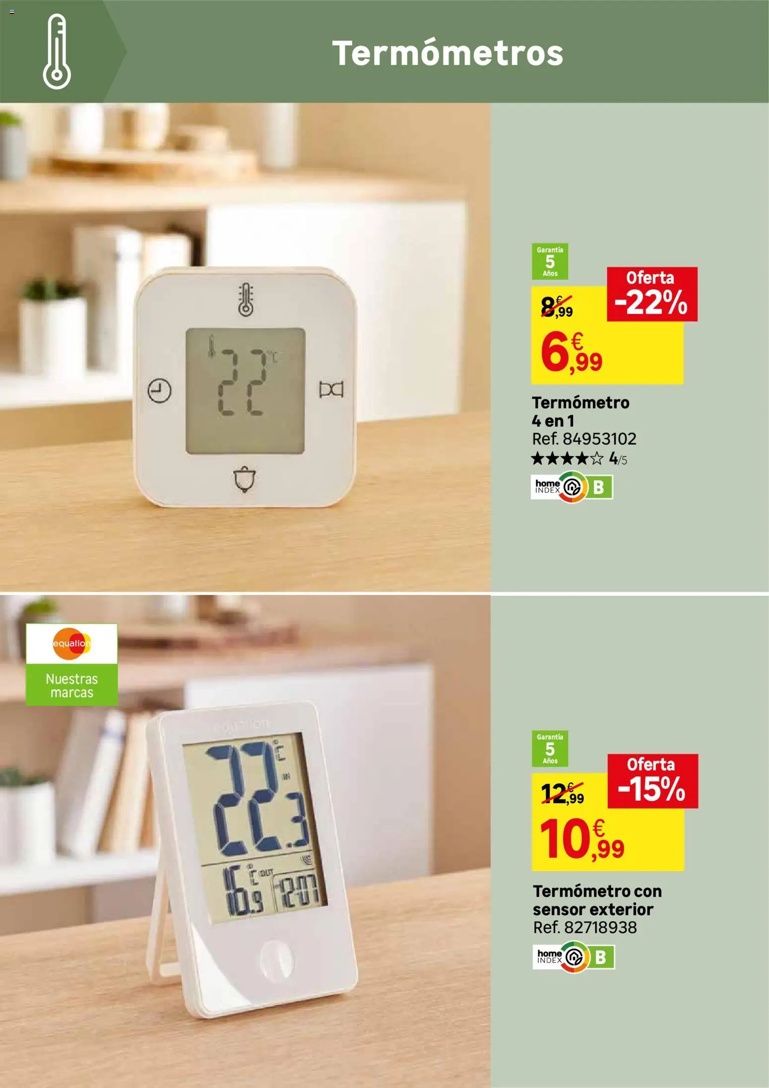 Leroy Merlin Calor en casa y mucho ahorro │ válido desde el 20/10/2026 | Página: 119 | Productos: Termómetro