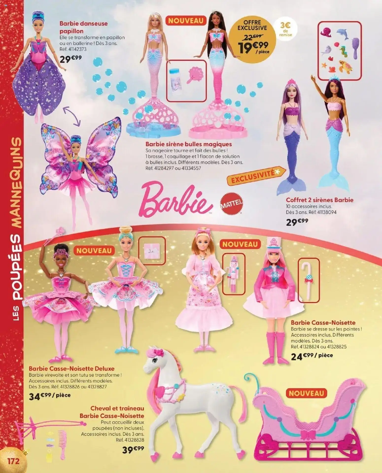 La Grande Récré - LE NOËL DE TOUTES LES PASSIONS à partir du 14/10/2026 - promo en ligne | Page: 172 | Produits: Barbie, Ballerine