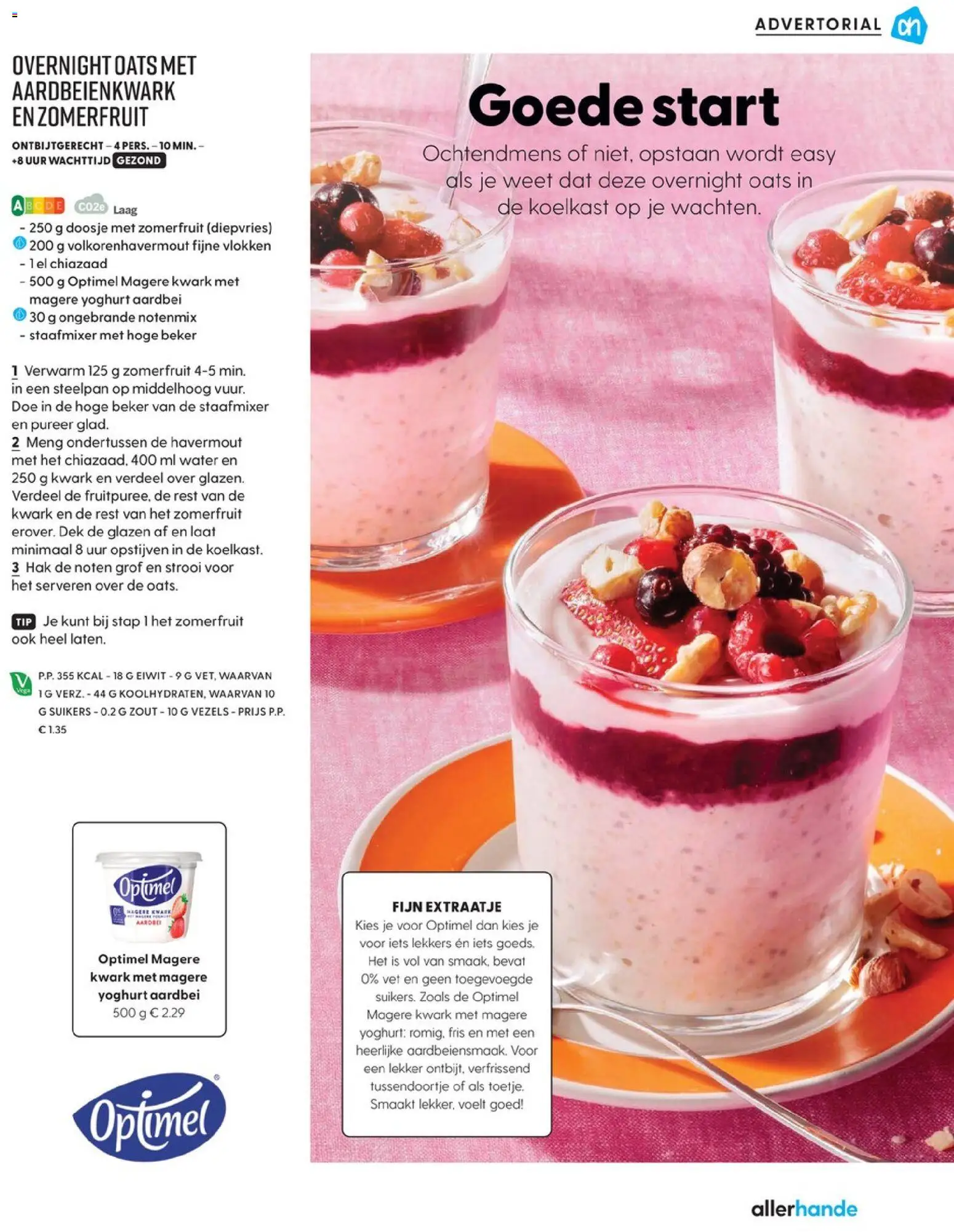 {H1} | Pagina: 33 | Producten: Noten, Zout, Water, Aardbei