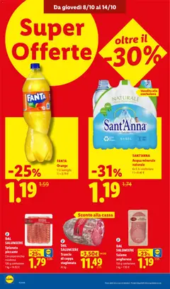 Anteprima del volantino FANTA Orange, 1.5 l bottiglia valido a partire dal 08/10/2026 | Pagina: 10