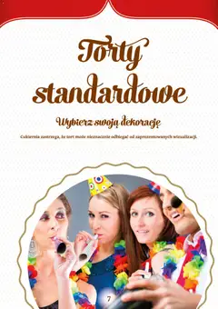 Pogląd oferty "Topaz gazetka - Torty" - ważna od 27.04.2026 | Strona: 7 | Produkty: Tort