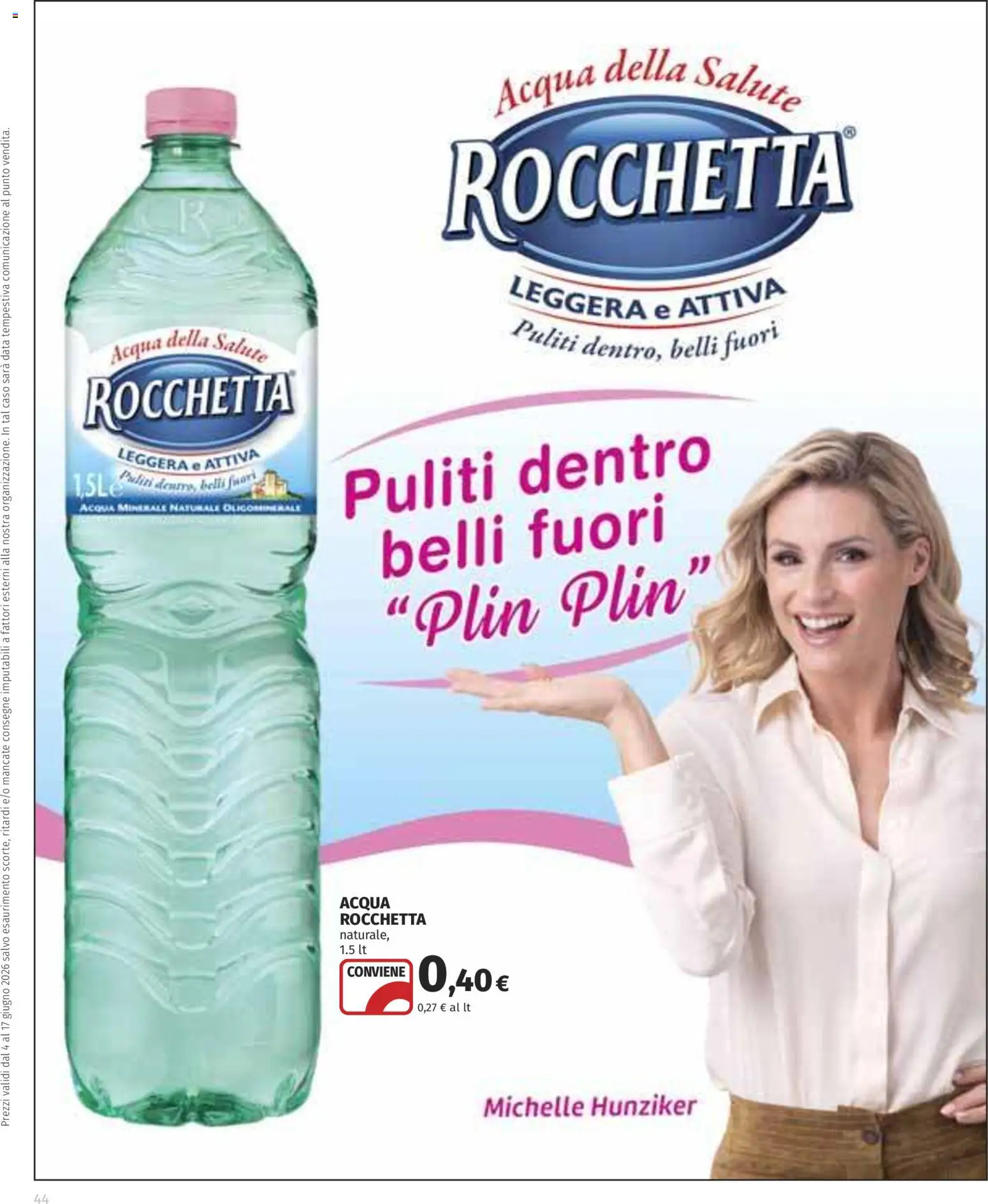 Volantino Ipercoop del 04.06.2026 | Pagina: 45 | Prodotti: Acqua, Data, Acqua minerale