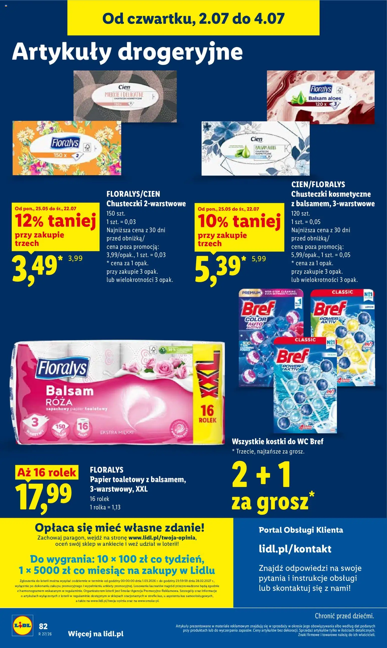 Lidl Polsko leták od 02.07.2026 | Strana: 86 | Produkty: Cien, Wc