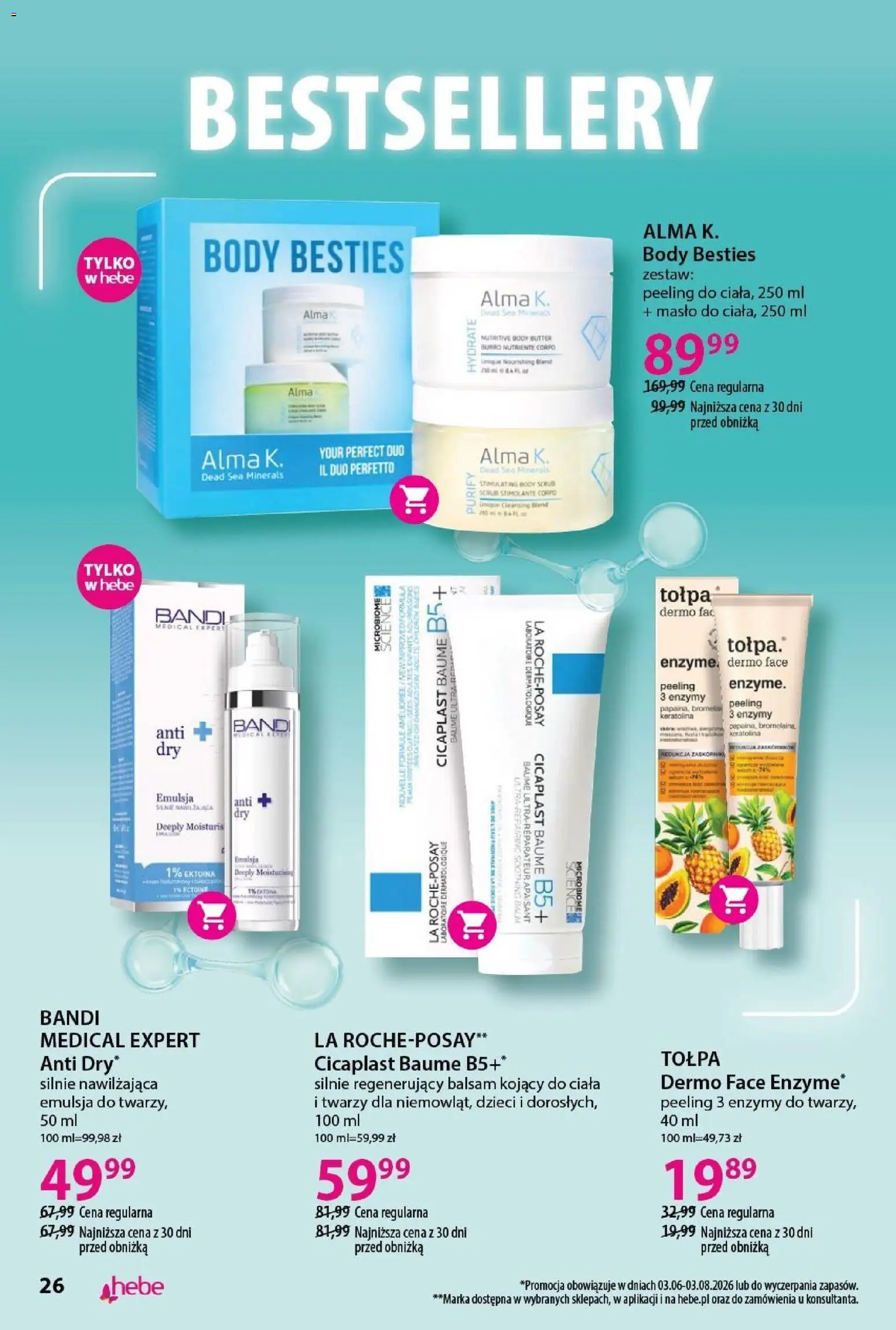Hebe gazetka - Katalog od 19.06.2026 | Strona: 26