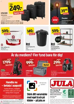 Jula erbjudanden - Förhandsvisning av reklamblad från butik Jula aktuell från 04.06.2026 | Sida: 8