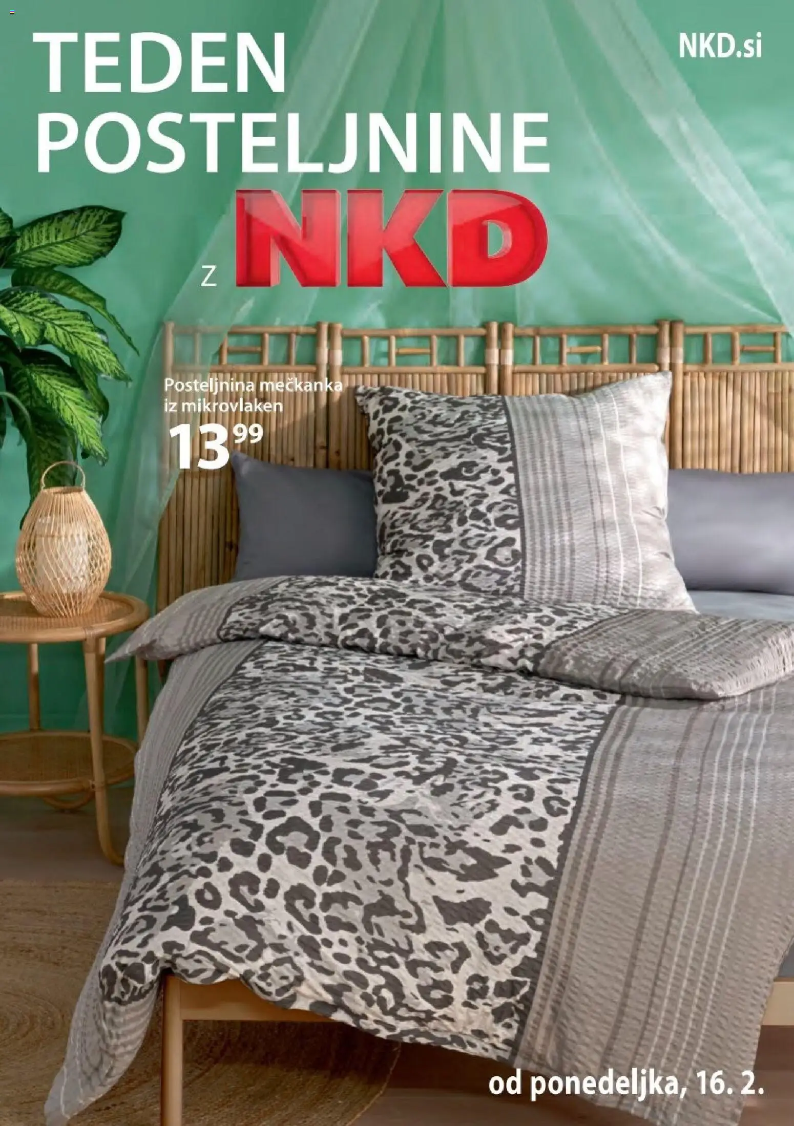 Novi NKD katalog ponudbe – veljaven od 16.02.2026 | Stran: 9 | Izdelki: Posteljnina