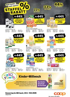Coop aktionen ab 24.09.2026 gültig | Seite: 24 | Produkte: Getränke, Teigwaren, Pizza, Nüsse