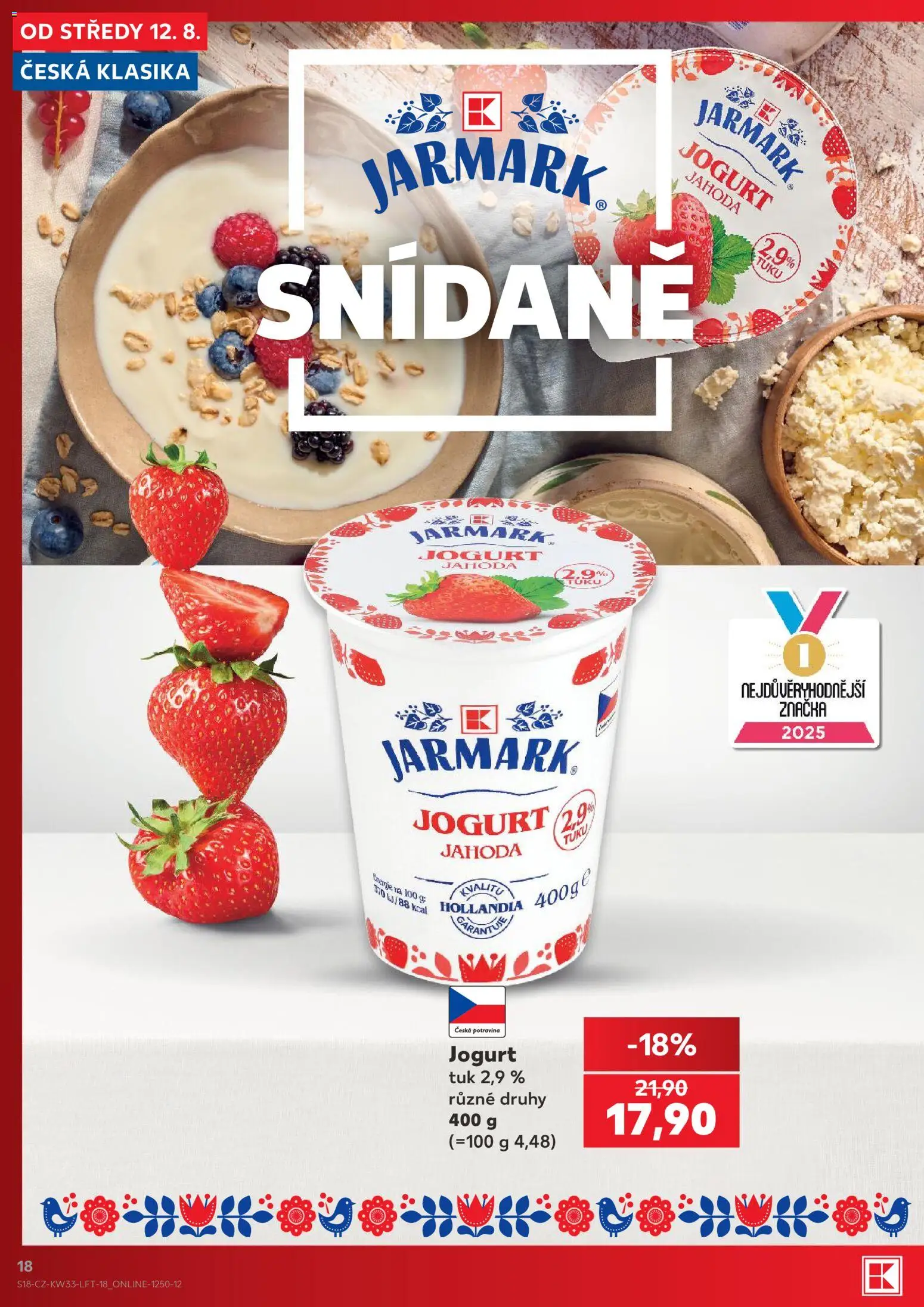 Kaufland leták - Kolín od 12.08.2026 | Strana: 18