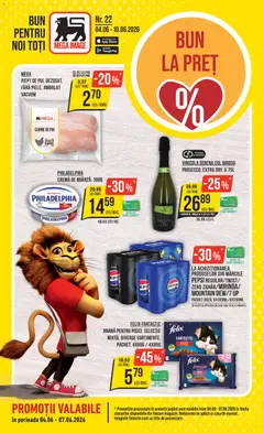 Ofertele Mega Image valabile de la 04.06.2026