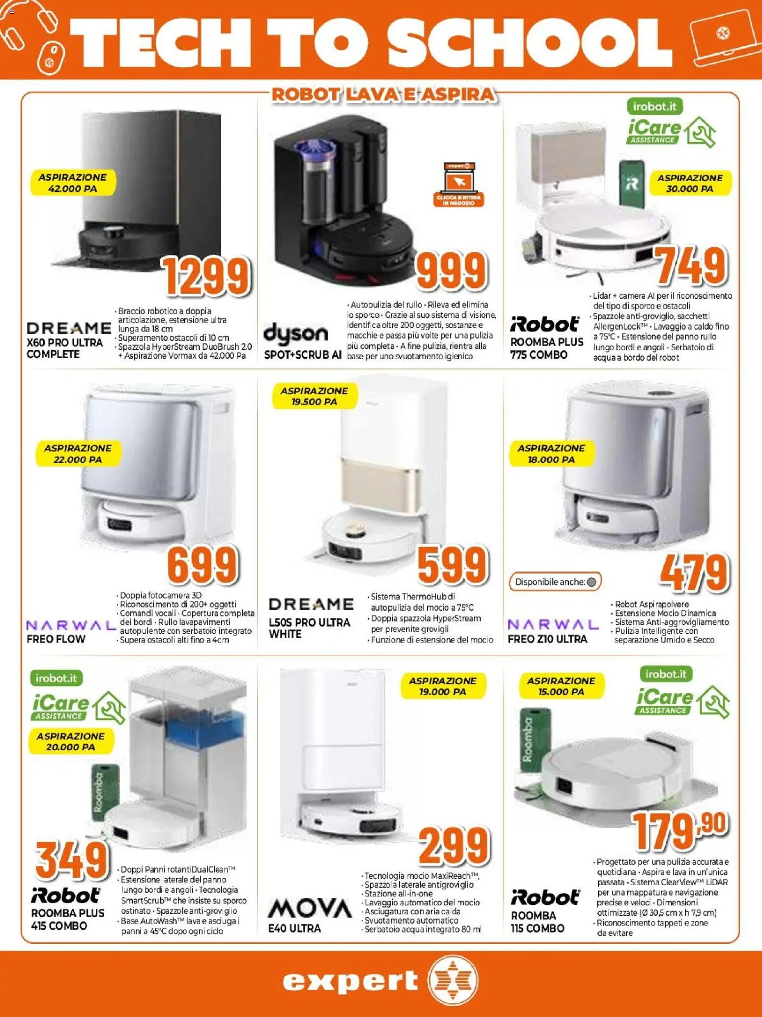 Volantino Expert del 20/08/2026 | Pagina: 24 | Prodotti: Mocio, Fotocamera, Panni, Navigazione