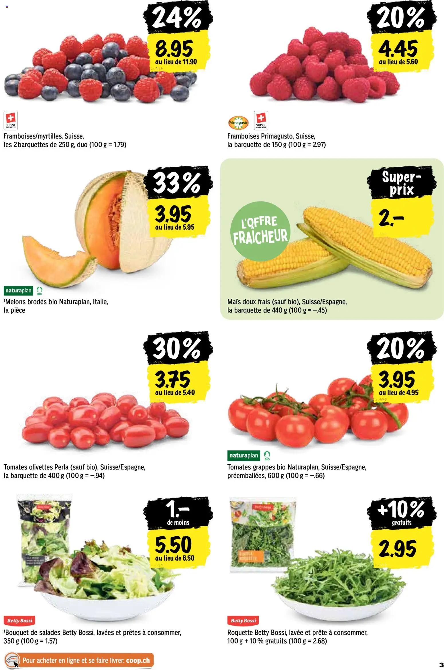 Coop aktionen FR – gültig ab 09.07.2026 | Seite: 3