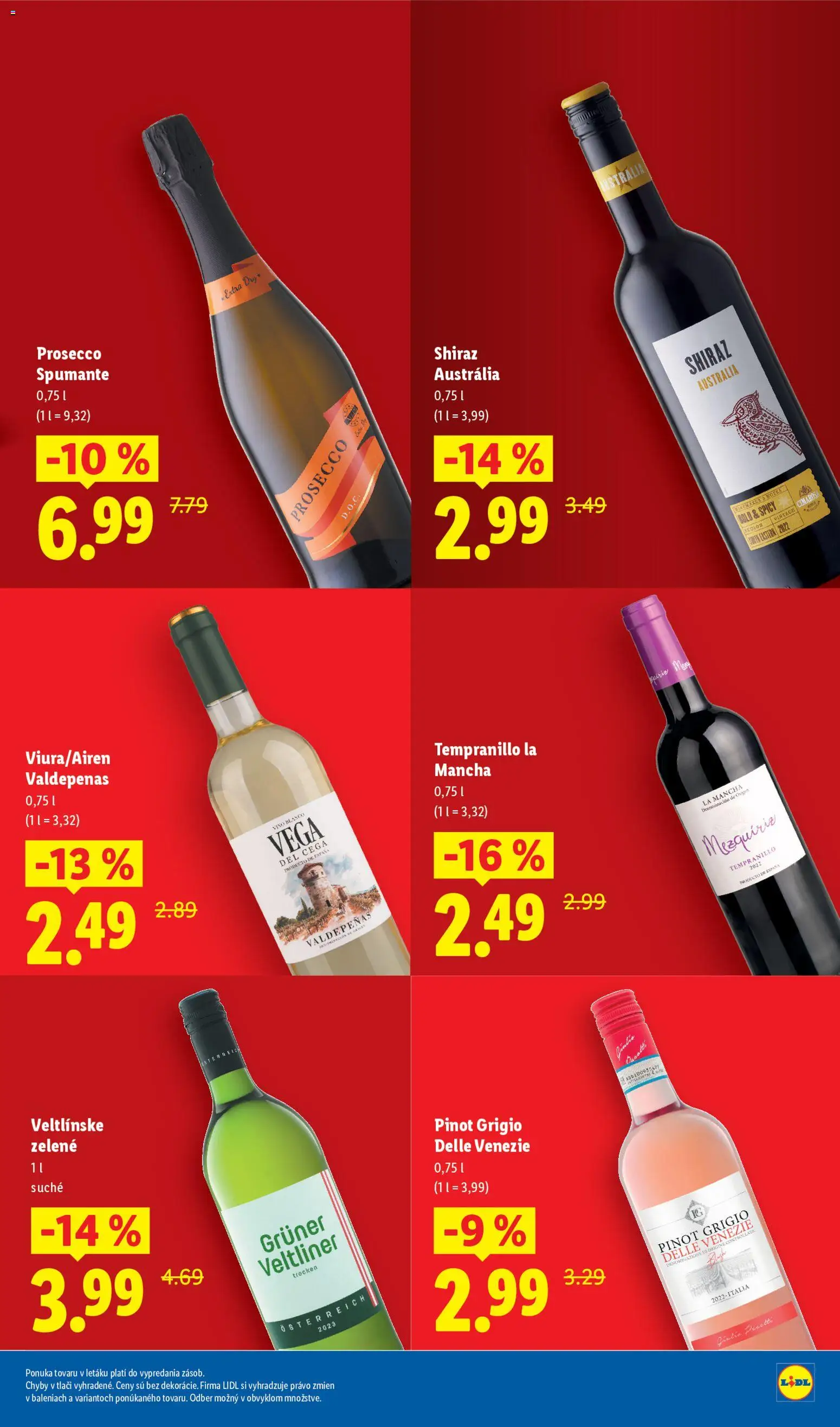 Nové Lidl akcie – leták je platný od 02.02.2026 | Strana: 19 | Produkty: Víno, Prosecco