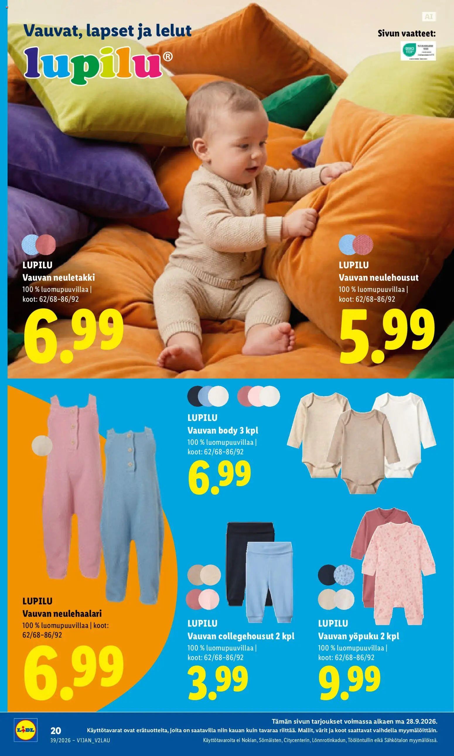 Lidl tarjoukset Vihti – voimassa 28/09/2026 alkaen | Sivu: 10