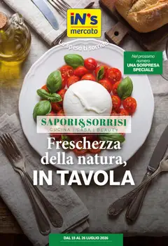 Anteprima del volantino IN's volantino valido a partire dal 15/07/2026