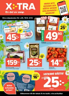 Coop Daglivs erbjudanden xtra - Förhandsvisning av reklamblad från butik Coop Daglivs aktuell från 15.06.2026