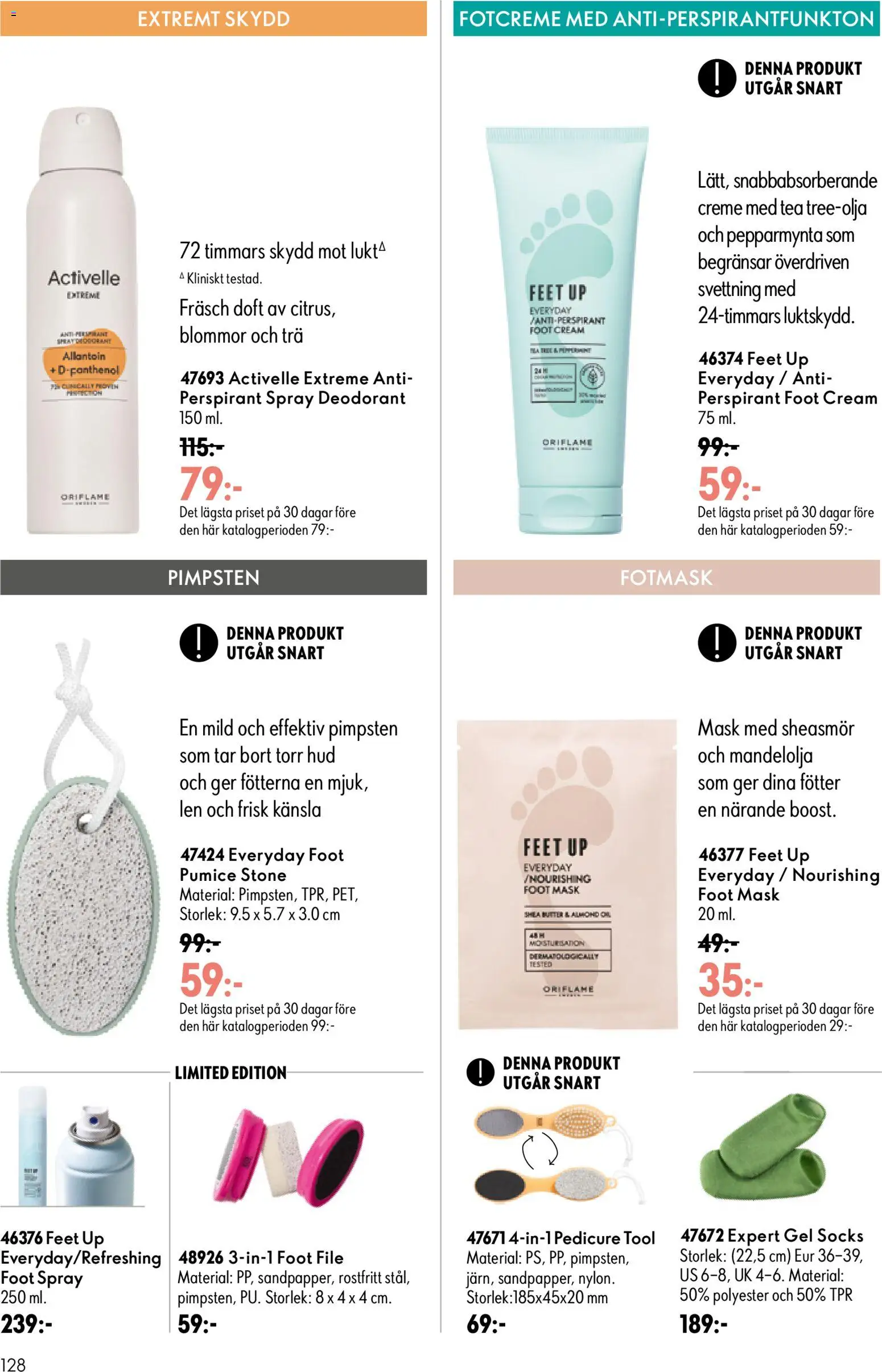 Oriflame reklamblad aktuell från 26/08/2026 | Sida: 128 | Produkter: Doft, Mask, Öl, Sheasmör
