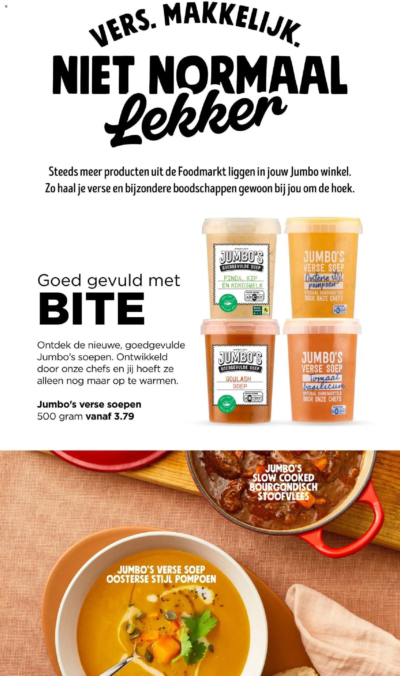 {H1} | Pagina: 15 | Producten: Pompoen, Stoofvlees, Kokosmelk, Kip