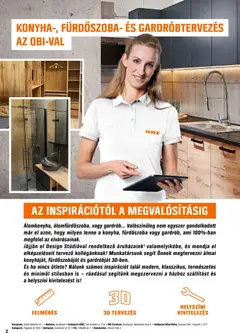 OBI - Designstúdió magazin - amely érvényes a következő dátumtól: 2026.02.10. | Oldal: 2 | Termékek: Gardrób, Fürdőszoba