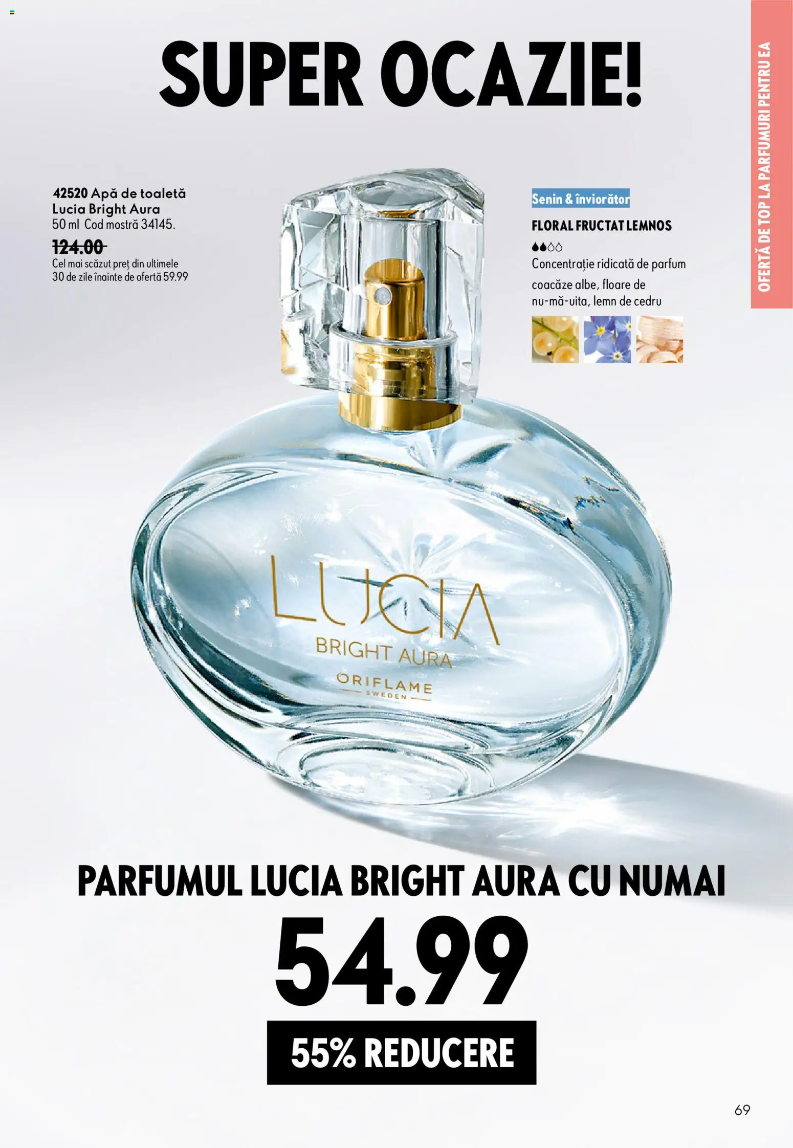 Noul catalog Oriflame – valabil de la 29.07.2026 | Pagină: 69 | Produse: Top, Parfum, Apă de toaletă, Apă