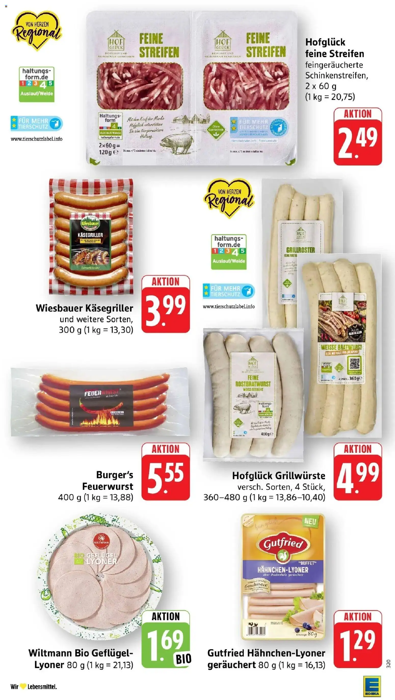 Edeka prospekt Heppenheim – gültig ab 13.07.2026 | Seite: 15 | Produkte: Bratwurst, Griller