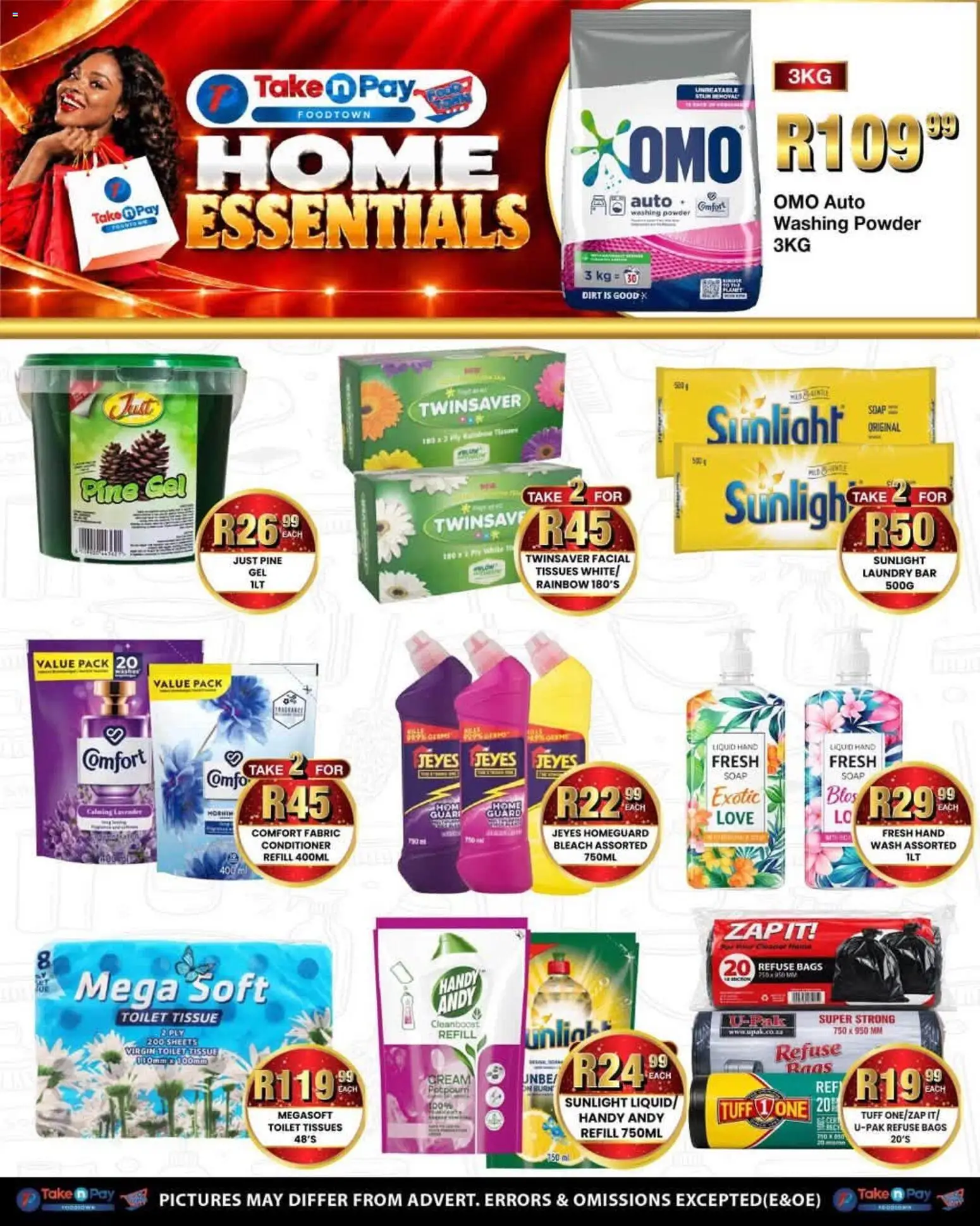 New Take n Pay catalogue – valid from 12/10/2026 | Page: 21 | Products: Powder, Soap, Washing powder, Tissues