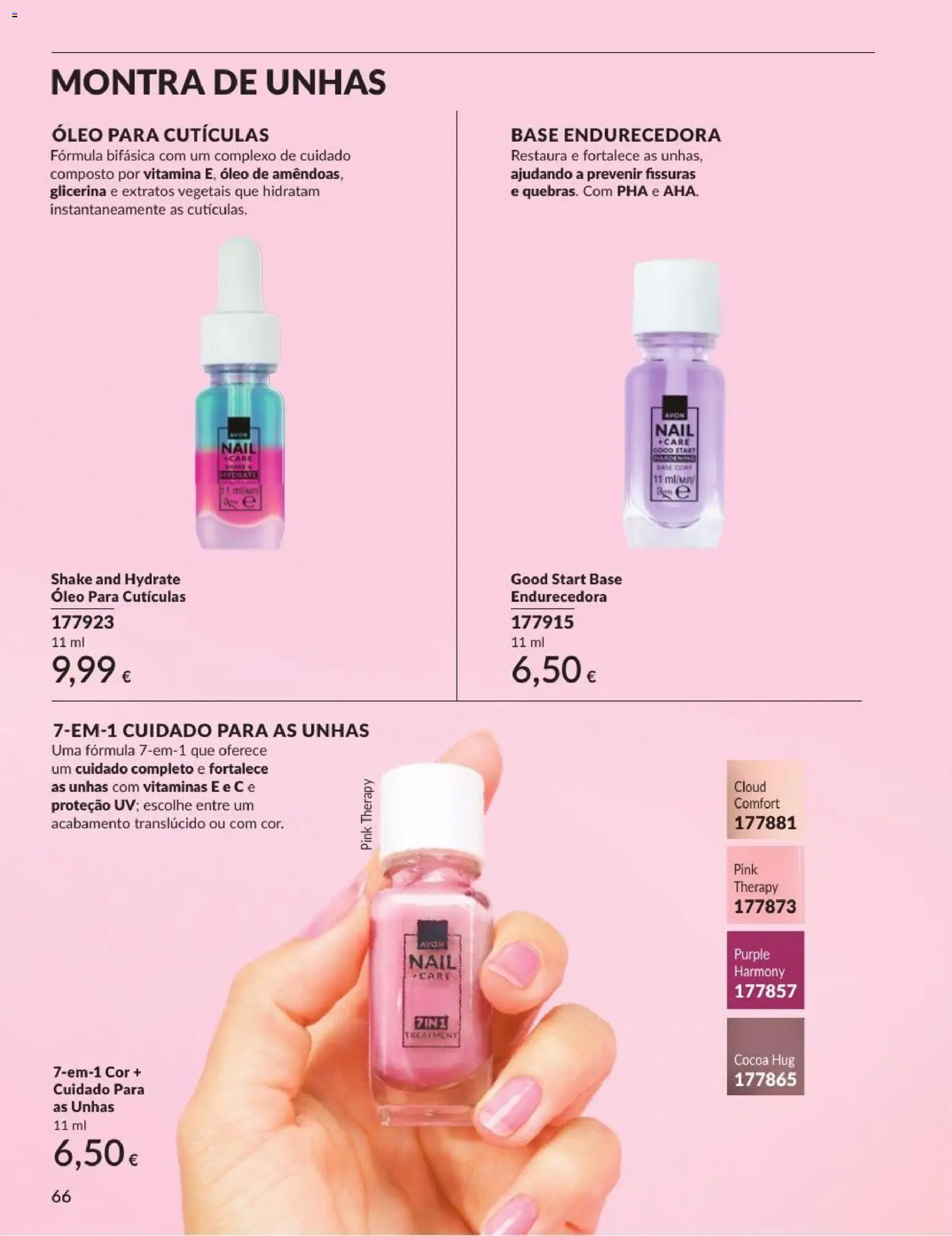 Catálogo Avon Campanha 9 │ válido de 01/09/2026 | Página: 66 | Produtos: Base, Óleo