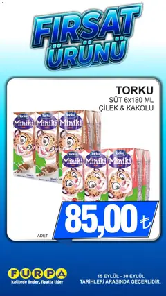 15 Eylül 2026 tarihinden itibaren geçerli olan Furpa kataloğu önizlemesi
