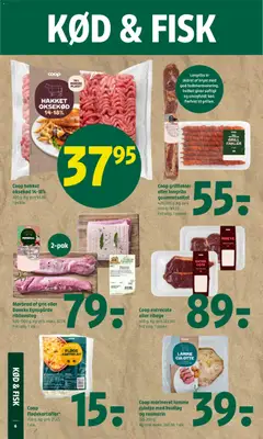 Coop entrecote eller ribeye, 400 g. Frit valg. 1 pakke. gyldig fra 21.05.2026 | Side: 7