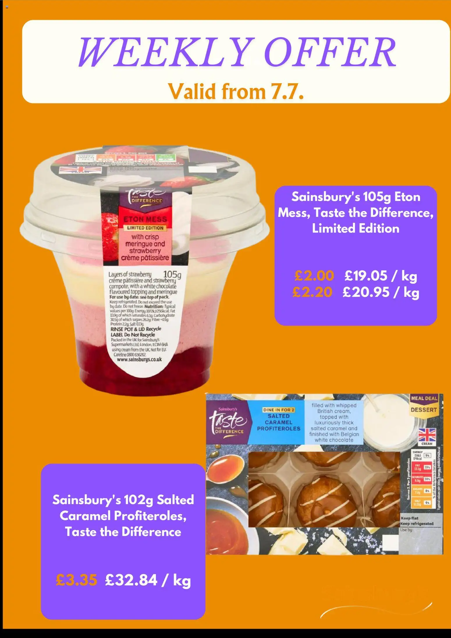 Sainsbury's catalogue page 5