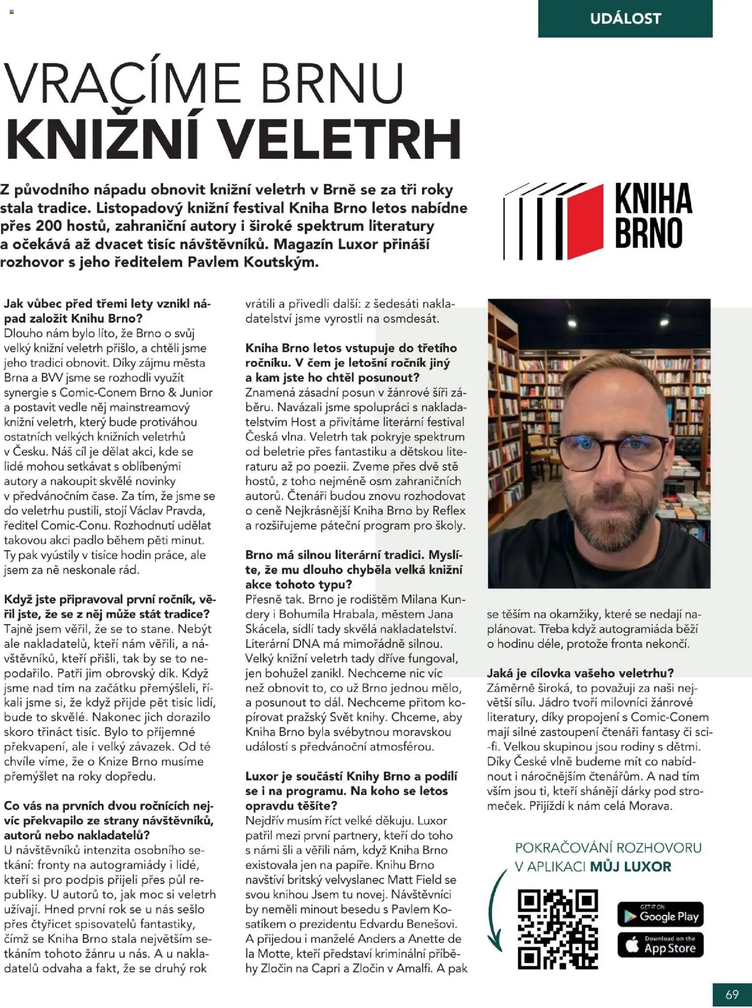 Knižní klub magazín od 01.09.2026 | Strana: 69 | Produkty: Kniha, Knihy, Pádlo, Mysli