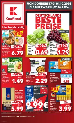 Kaufland Prospekt Oldenburg ab 01.10.2026 gültig