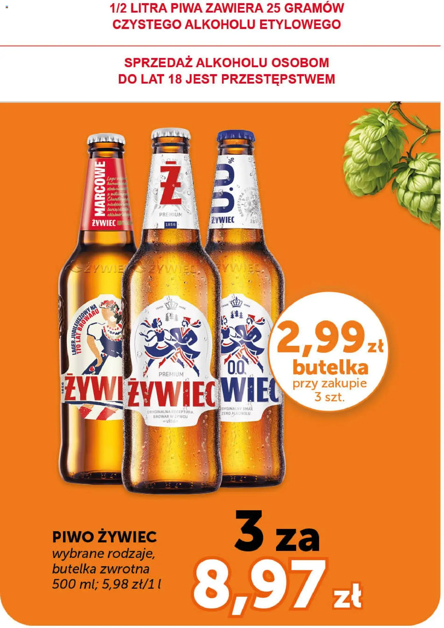 Euro Sklep gazetka - Minimarket od 07.05.2026 | Strona: 3 | Produkty: Piwo
