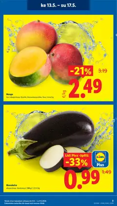 Lidl-mainoslehti voimassa 13.05.2026 alkaen | Sivu: 3