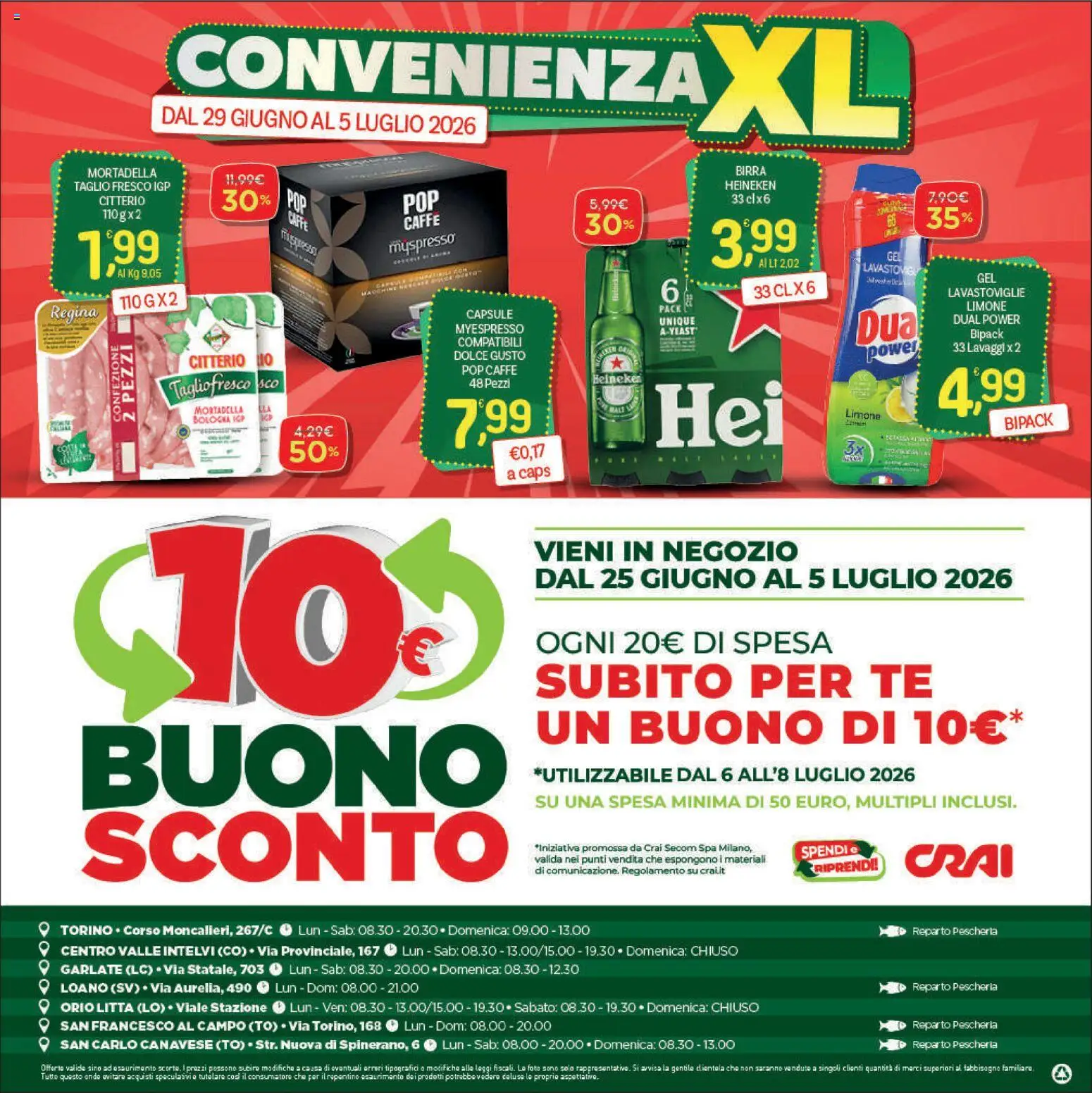 Volantino CRAI del 25/06/2026 | Pagina: 24