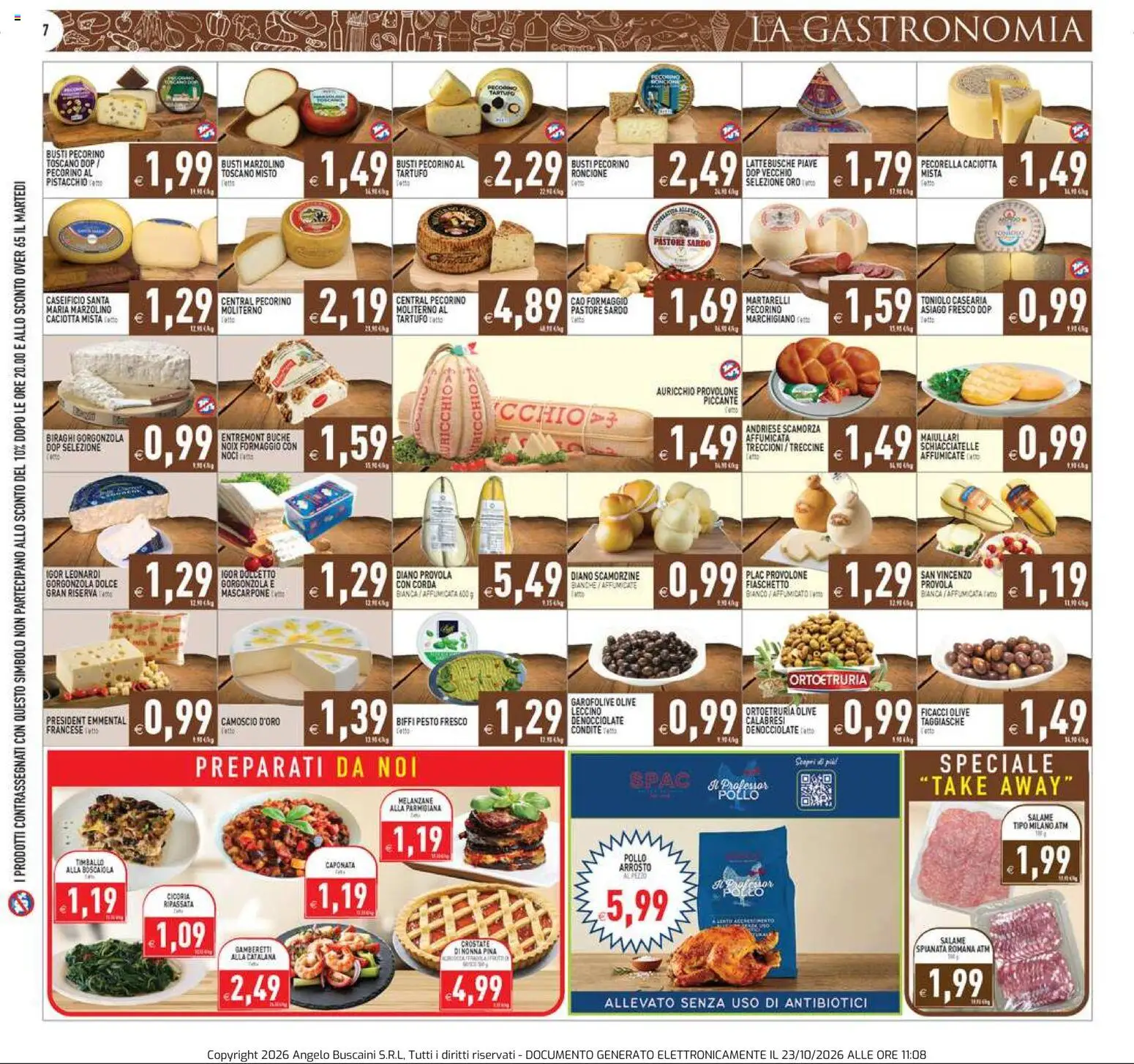 Volantino PIM Supermercati del 23/10/2026 | Pagina: 7