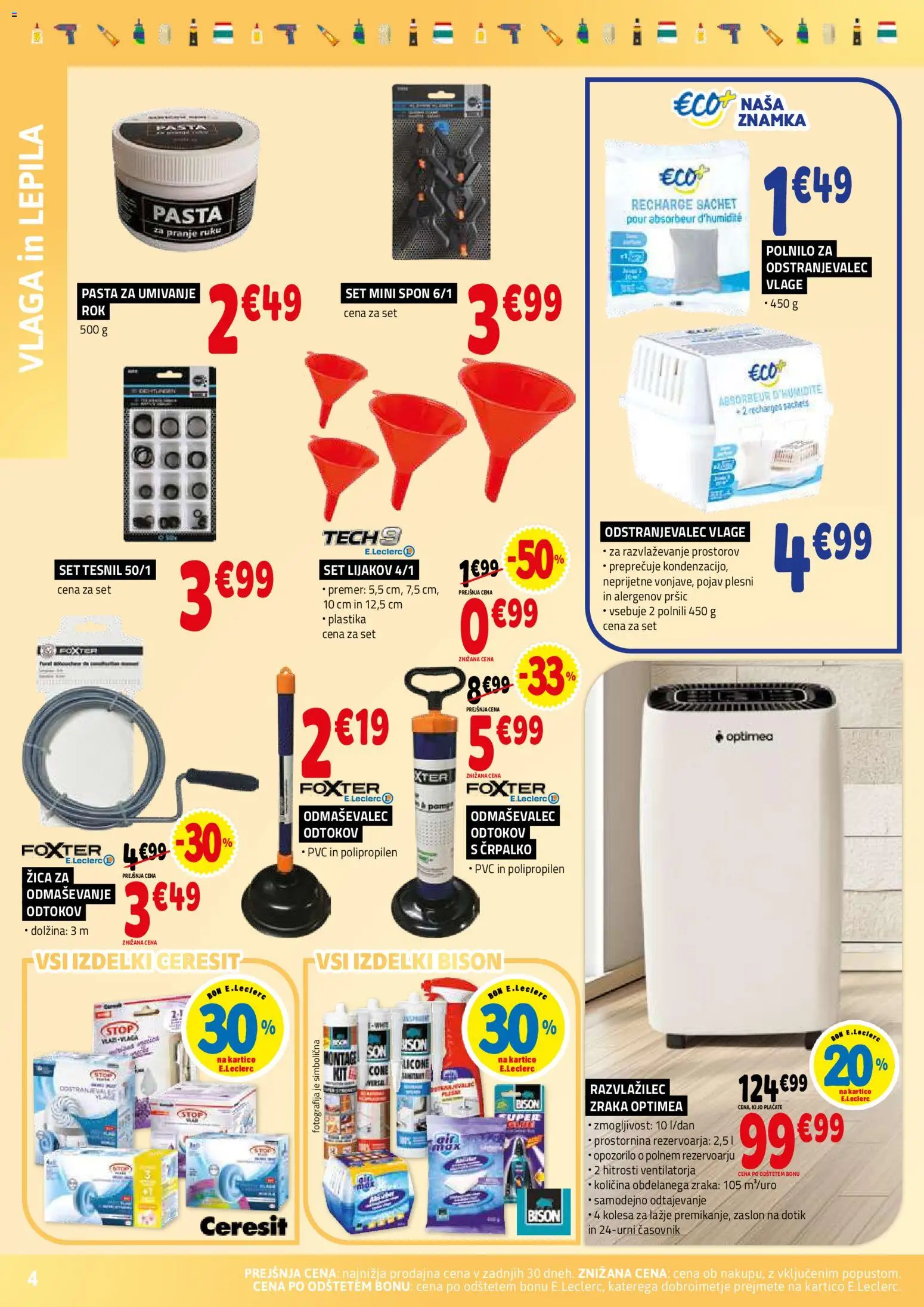 Novi E.leclerc katalog ponudbe – veljaven od 02.09.2026 | Stran: 4 | Izdelki: Por, Časovnik