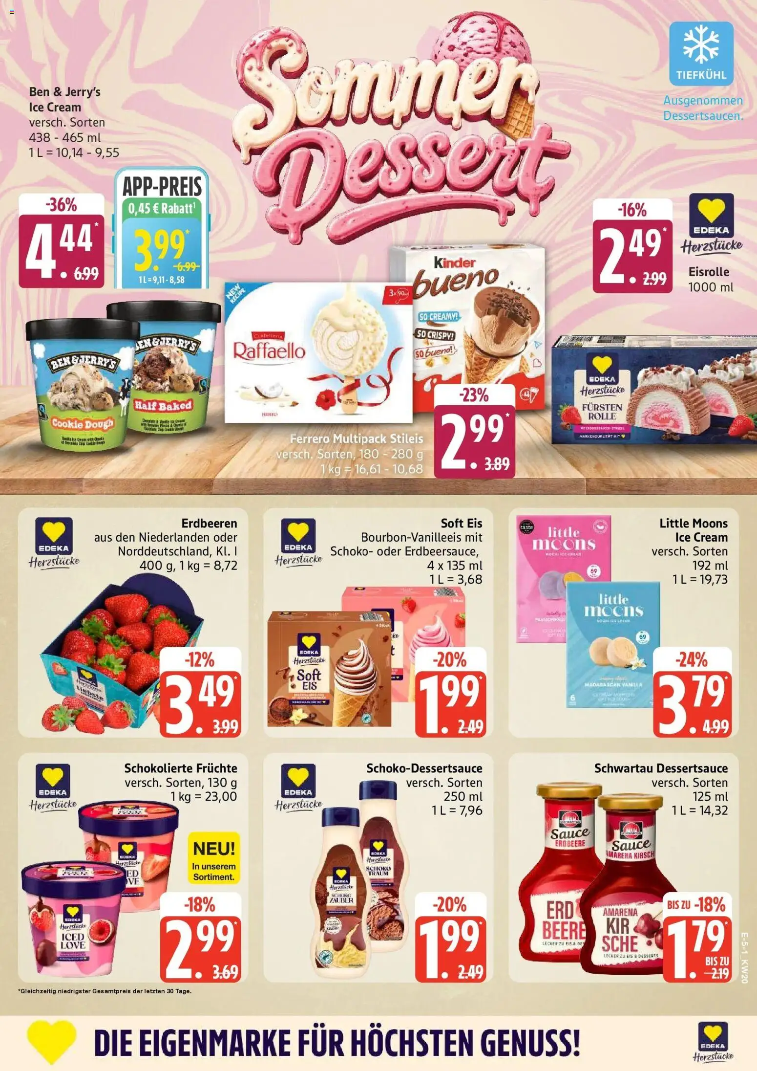 Marktkauf Prospekt Mölln	 – gültig ab 10.05.2026 | Seite: 5 | Produkte: Raffaello, Ben & Jerry's, Erdbeeren, Eis