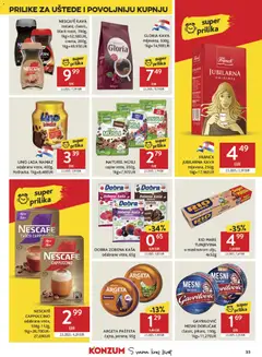 ARGETA PAŠTETA, čajna, Jetrena, 95g - Pregled kataloga iz trgovine Konzum, vrijedi od 13.05.2026 | Stranica: 33