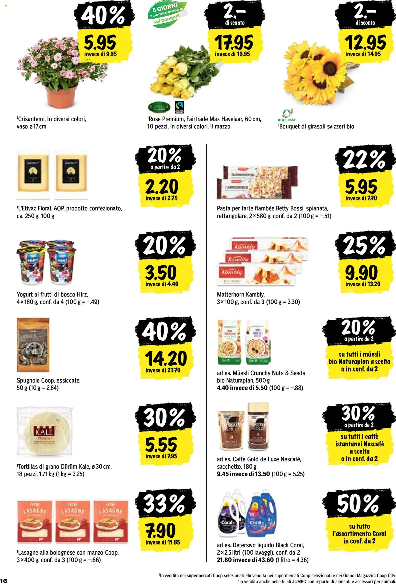 Coop aktionen IT – gültig ab 10.09.2026 | Seite: 16 | Produkte: Pasta